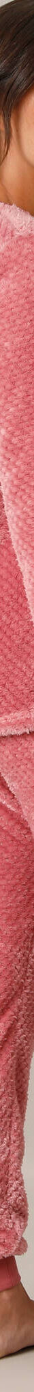 Pyjama van gestructureerd fleece (roze) Pyjama van gestructureerd fleece (roze)